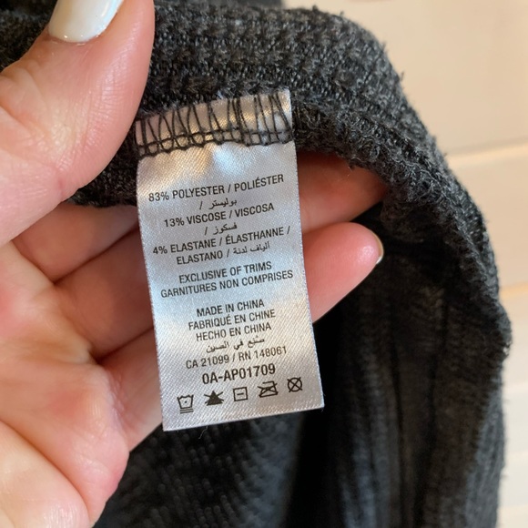 Ardene | Grey Ribbed Cardigan - Picture 5 of 5